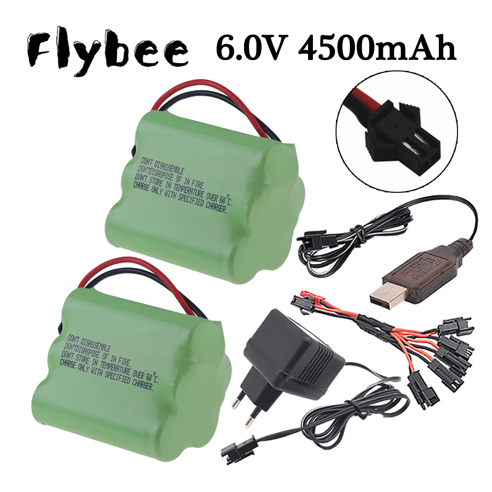 Rc Helicopter Charger - Set pengisi daya 6v 4500mAh, baterai