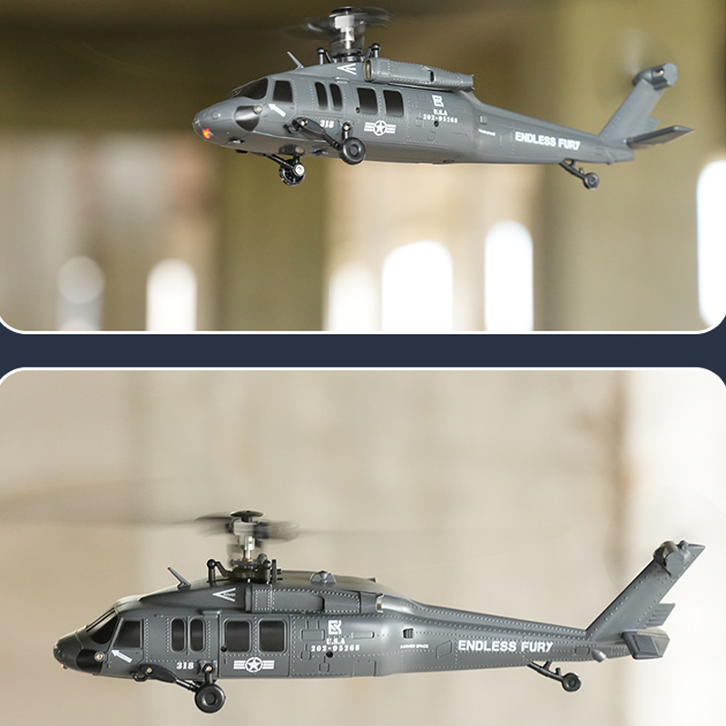 Rc Helicopter Large - Helikopter RC Brushless U9901 RTF 6CH