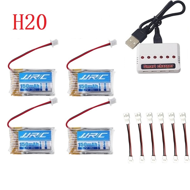 Baterai JJRC H20 Asli 3.7V 150 - Rc Helicopter Charger ulasan dan harga