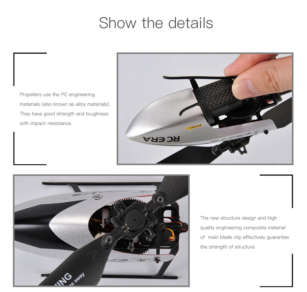 Helikopter RC C129 V2 4CH RTF  - Rc Helicopter Large ulasan dan harga