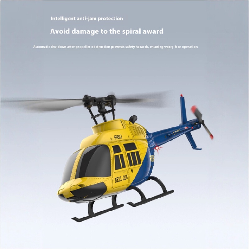A60 1/42 Skala Empat Saluran R - Rc Helicopter Single Rotor ulasan dan harga