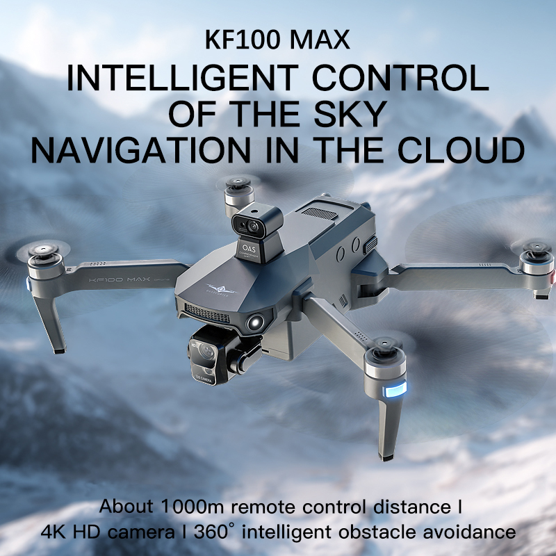 KF100 MAX Drone GPS Kamera 4K  - Rc Helicopter Charger ulasan dan harga