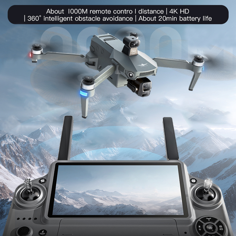 KF100 MAX Drone GPS Kamera 4K  - Rc Helicopter Charger ulasan dan harga