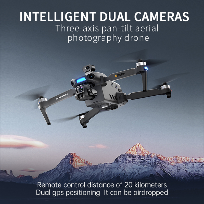 Drone Kamera Ganda 8K Baru 202 - Rc Helicopter Electric ulasan dan harga