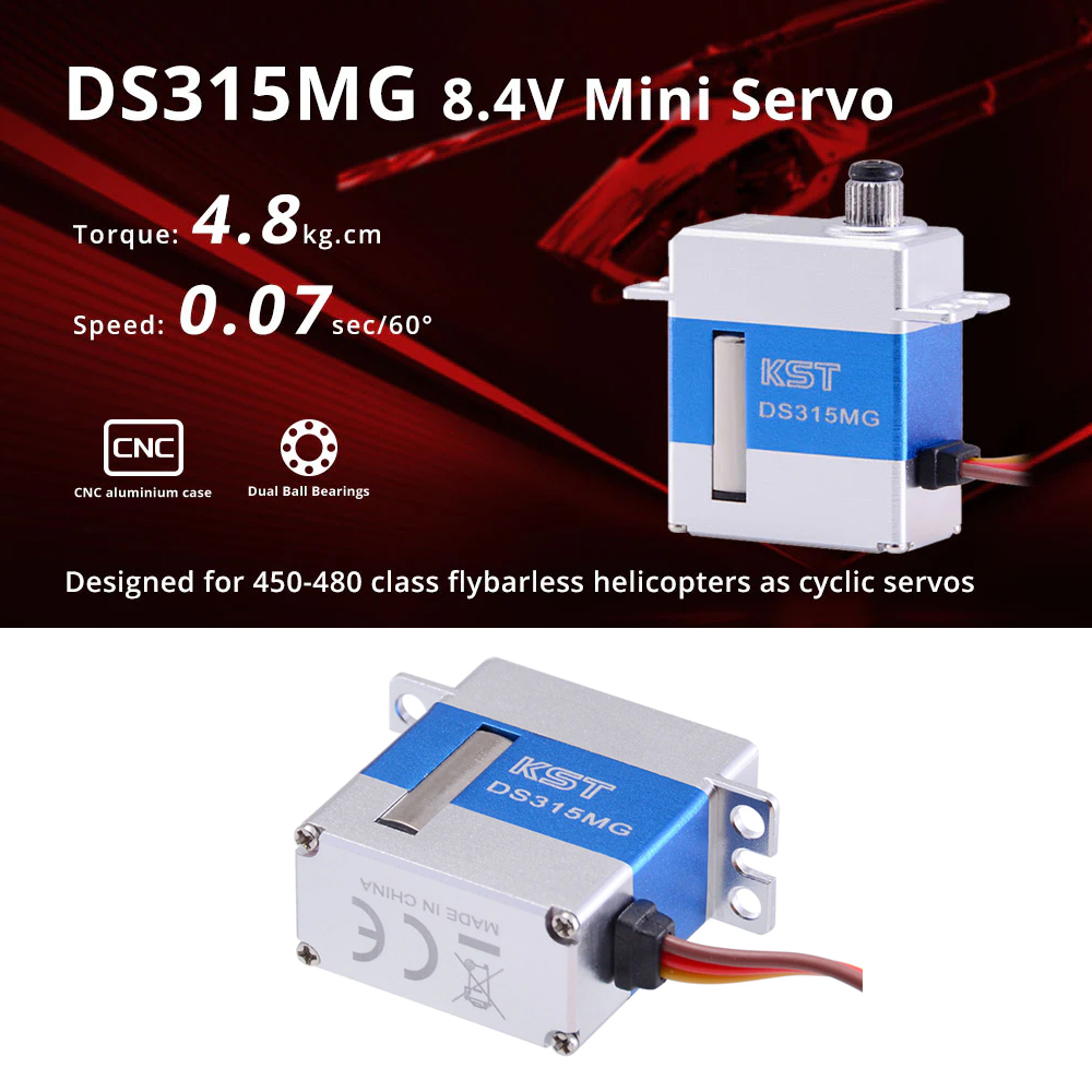 KST DS215MG/ DS315MG /DS525MG  - Rc Helicopter Servo ulasan dan harga