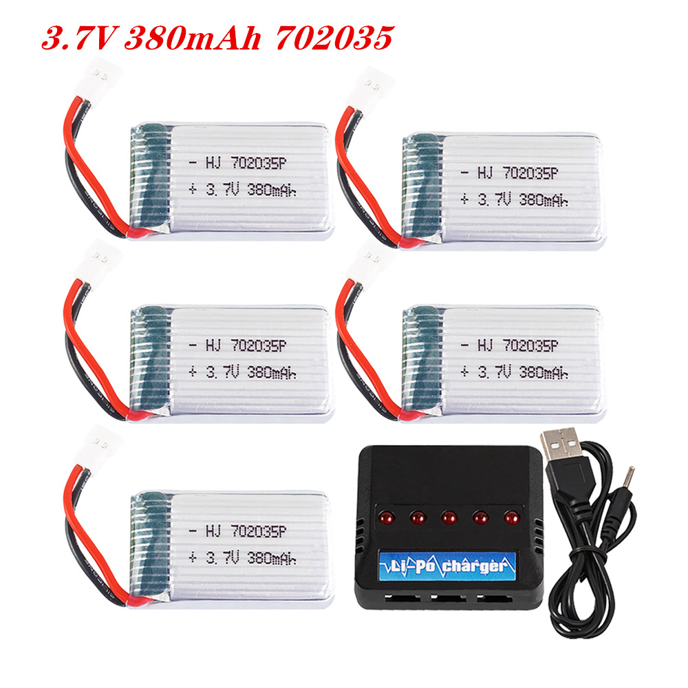Baterai Lipo 3.7V 380Mah 70203 - Rc Helicopter Parts ulasan dan harga