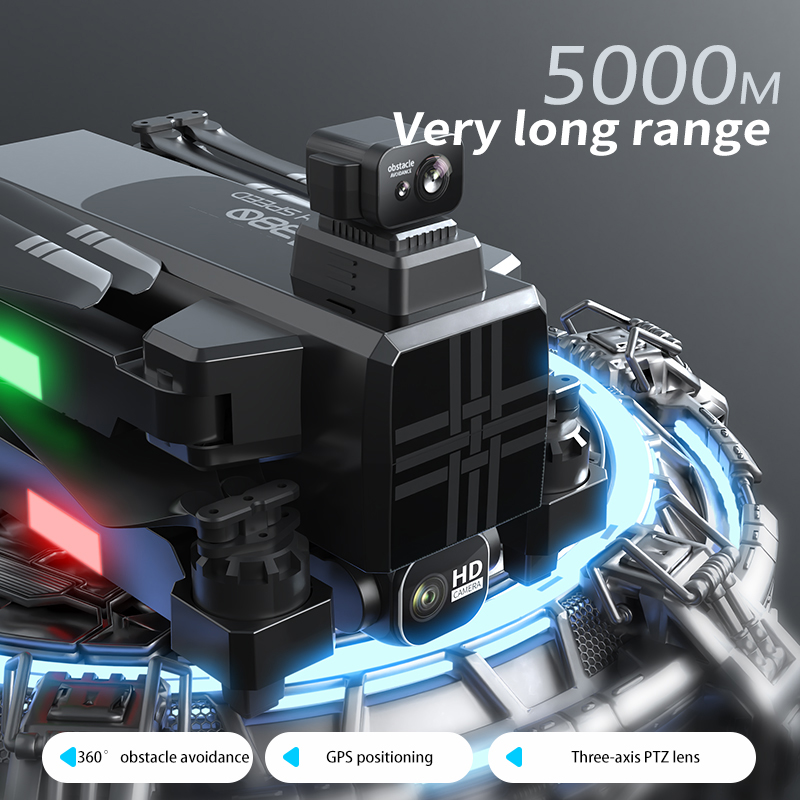 A380 Drone 4K HD tiga sumbu, m - Rc Helicopter Charger ulasan dan harga