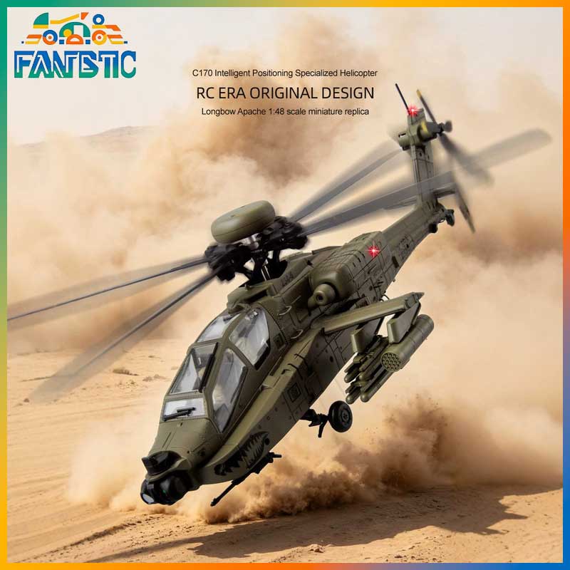 Helikopter RC Era C170 Ah 64d  - Rc Helicopter Single Rotor ulasan dan harga