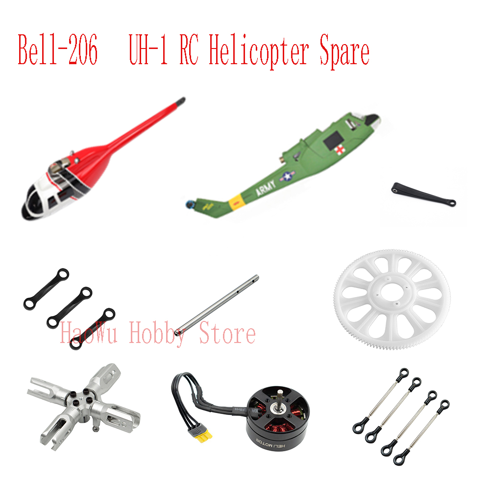 Flywing bell206 UH1 Bell-206 U - Rc Helicopter Large ulasan dan harga